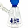 Shop Dual Spikey Perc Beaker Bong 35cm Blue in australian