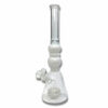 Shop Dual Spikey Perc Beaker Bong 35cm White in australian