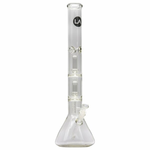Shop Thick Glass Beaker Showerhead Perc Bong in australian