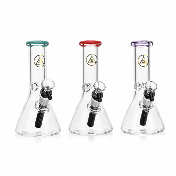 Shop Daily Driver 8" Beaker w/ American Color Accents - Crimson in australian