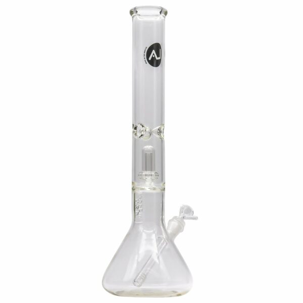 Shop Thick Glass Beaker Showerhead Perc Bong in australian