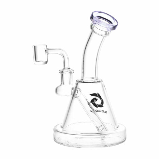 Shop Glass House Bent Neck Glass Dab Rig - 6.75" / 14mm F / Colors Vary in australian
