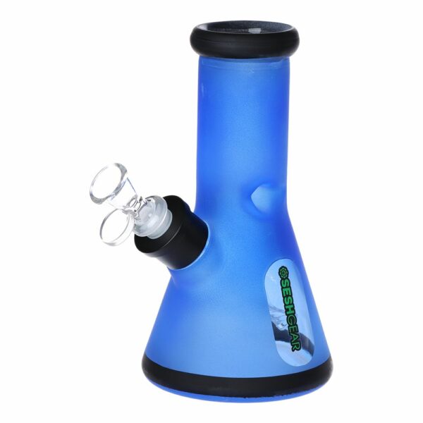Shop SeshGear Glass Beaker Water Pipe Smokers' Kit | 8" | 14mm F in australian