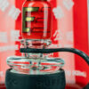 Shop Empire Glassworks Sriracha Themed Carb Cap for Puffco Peak in australian