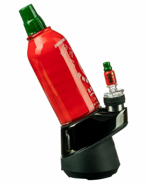 Shop Empire Glassworks Sriracha Themed Carb Cap for Puffco Peak in australian