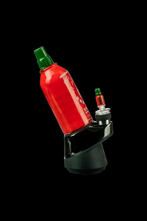 Shop Empire Glassworks Sriracha Themed Carb Cap for Puffco Peak in australian