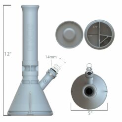 Shop Eyce Silicone Beaker Bong - Durable, Ice Catcher & Splash Guard in australian