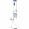 Shop Jellyfish Double Chamber Glass Beaker Water Pipe - 17