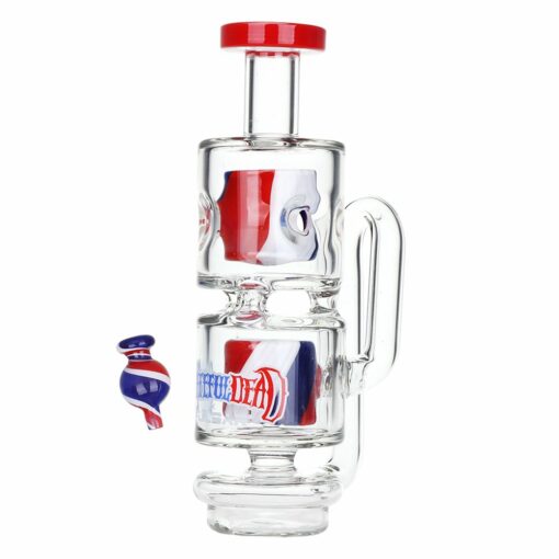 Shop Grateful Dead Stealied Out Attachment for Puffco Peak - 6.75" in australian