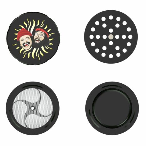 Shop Up In Smoke 40th Anniversary 53mm 4-Piece Grinder in australian