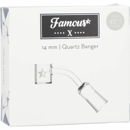 Shop Famous X Replacement Banger - 45 Degree 14mm Female in australian