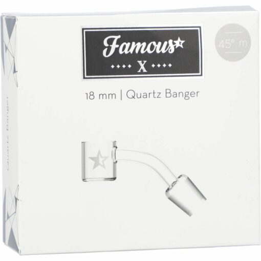 Shop Famous X Replacement Banger - 45 Degree 18mm Male in australian