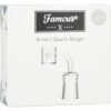 Shop Famous X Replacement Banger - 90 Degree 18mm Female in australian