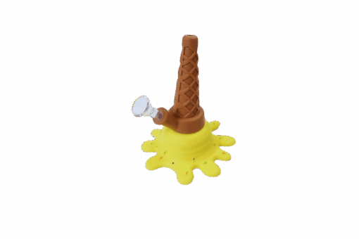 Shop Silicone Splat Ice Cream Mini Bubbler in australian