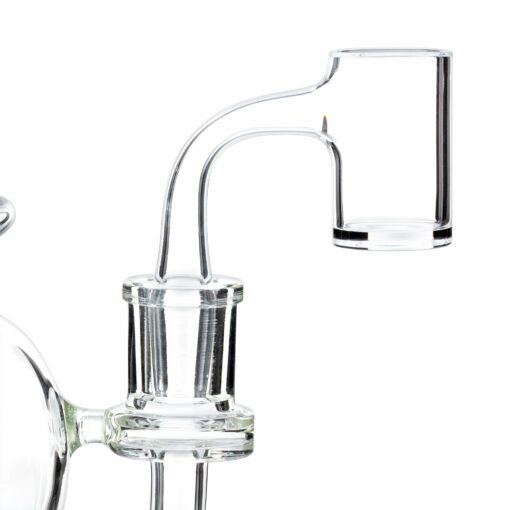 Shop Beveled Flat Top Quartz Banger in australian