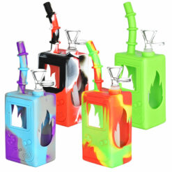 Shop Game Box Silicone/Glass Water Pipe in australian