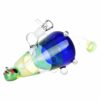Shop Ghoulish Glow in the Dark Lazy Glass Water Pipe in australian