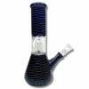 Shop Glass Bong Dome Percolator 20cm Dark Blue in australian