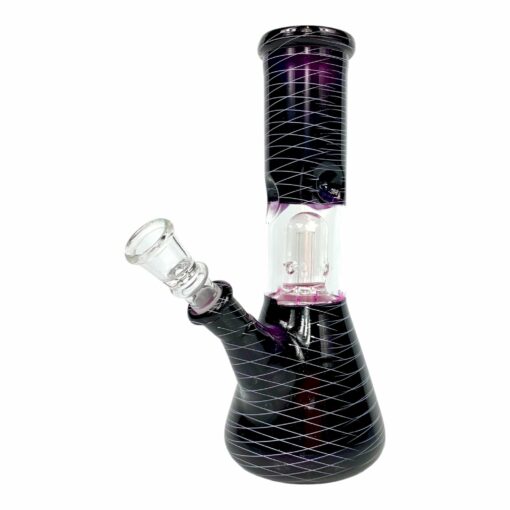 Shop Glass Bong Dome Percolator 20cm Dark Purple in australian