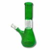 Shop Glass Bong Dome percolator 20cm Green in australian