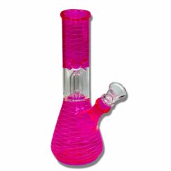 Shop Glass Bong Dome Percolator 20cm Pink in australian