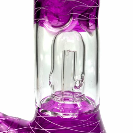 Shop Glass Bong Dome Percolator 20cm Purple in australian
