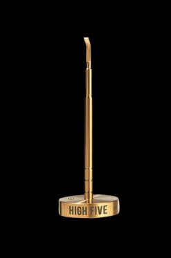 Shop High Five Gold Flat Tip Carb Cap in australian