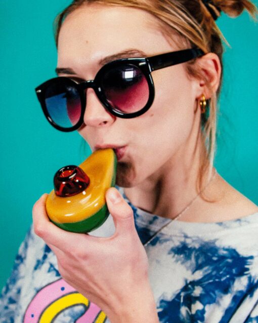 Shop Avocado Hand Pipe in australian