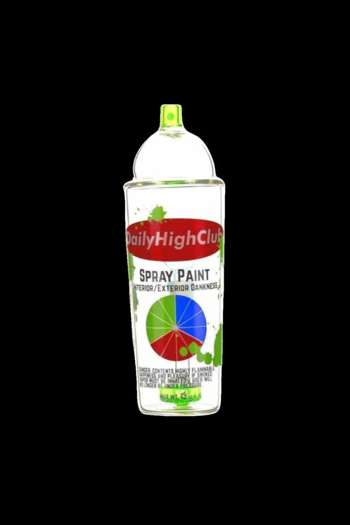 Shop Daily High Club Graffiti Slime Spray Paint Can Bong in australian