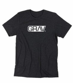 Shop Heather Black Logo T-Shirt in australian