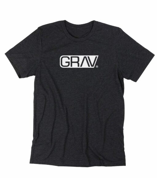 Shop Heather Black Logo T-Shirt in australian