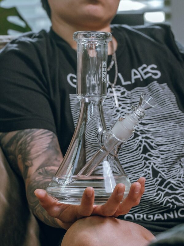 Shop GRAV® Medium Deco Beaker Bong in australian