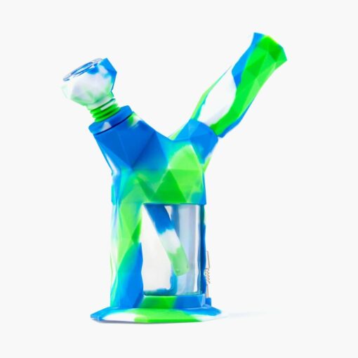 Shop PILOT DIARY Waxmaid Gemini Versatile 2-IN-1 Silicone Waterpipe & Dab Rig in australian