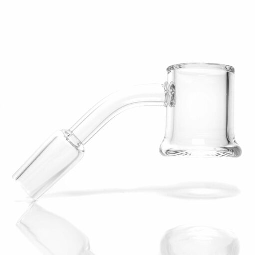 Shop Shooters - 25mm Wide Base Quartz Banger - 14mm Male 45° in australian