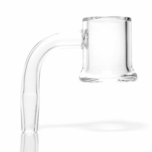 Shop Shooters - 25mm Wide Base Quartz Banger - 10mm Male 90° in australian