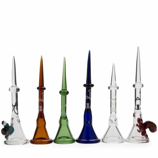 Shop Home Blown Glass Carb Cap Dabber - Green in australian