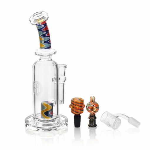 Shop Centauri Premium Wig Wag Hybrid Water Pipe in australian