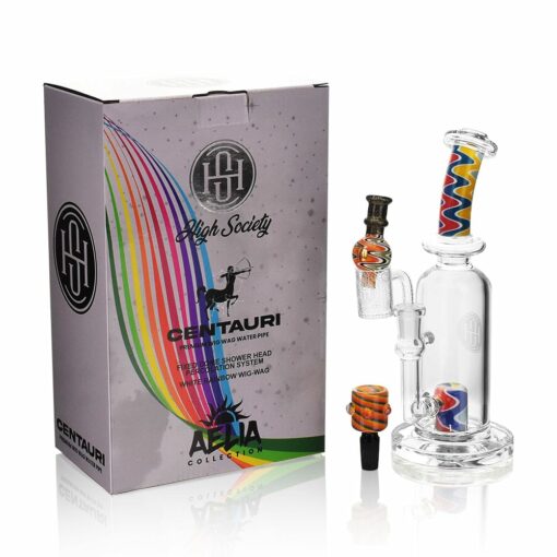 Shop Centauri Premium Wig Wag Hybrid Water Pipe in australian