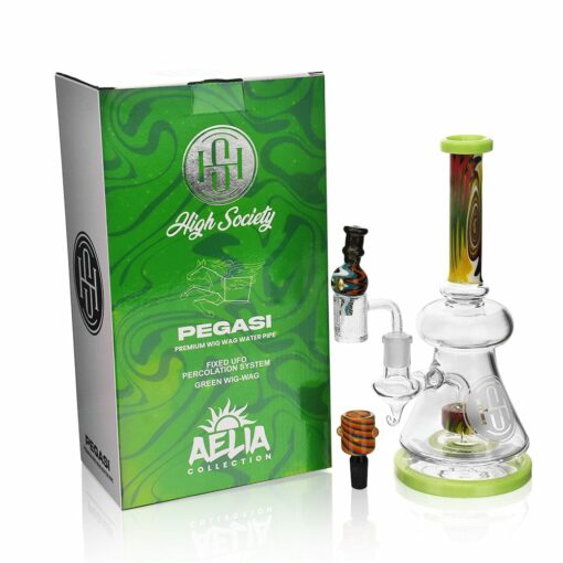 Shop Pegasi Premium Wig Wag Hybrid Water Pipe in australian