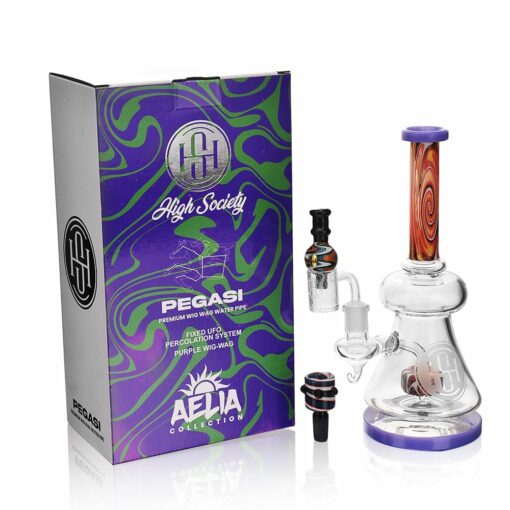 Shop Pegasi Premium Wig Wag Hybrid Water Pipe in australian