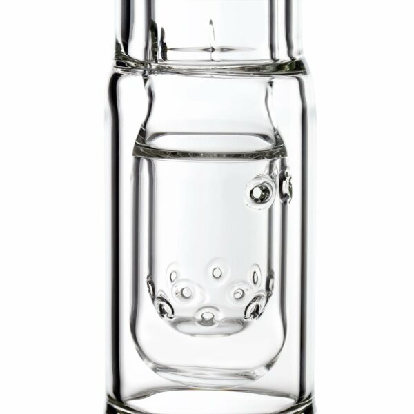Shop HiSi 16in Beaker Bong - Double U Perc in australian
