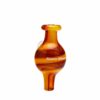 Shop Home Blown Glass Bubble Carb Cap - Fire Swirl in australian