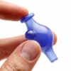 Shop Home Blown Glass Bubble Carb Cap - Indigo in australian