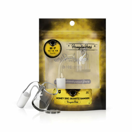 Shop HONEY DISC QUARTZ BANGER - 90° DEGREE | YL in australian