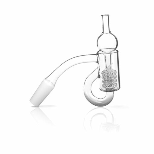 Shop Honey Recycler 45° Quartz Banger - Yellow Line in australian