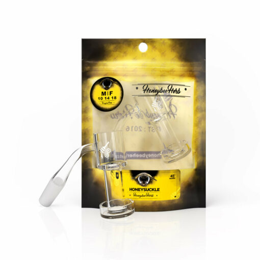 Shop HONEYSUCKLE QUARTZ BANGER - 45° DEGREE | YL in australian