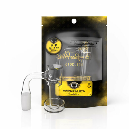 Shop HONEYSUCKLE BEVEL QUARTZ BANGER - 90° DEGREE | BL in australian