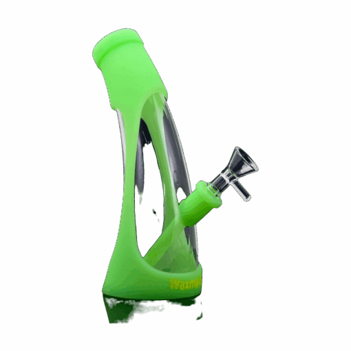 Shop PILOT DIARY 8.6" Horn-Shaped Glow Silicone Bong with 14mm Bowl in australian