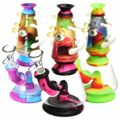 Shop Horned Eye Silicone & Resin Water Pipe in australian
