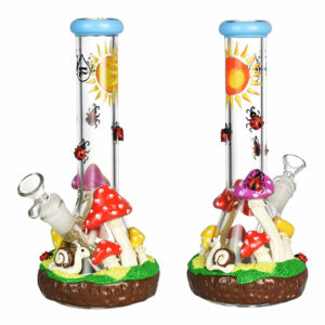 Shop Ladybug Shroom Beaker Water Pipe- 10.25"/14mm F in australian